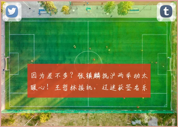 因为差不多？张镇麟抵沪两举动太暖心！王哲林接机，辽迷获签名乐开花